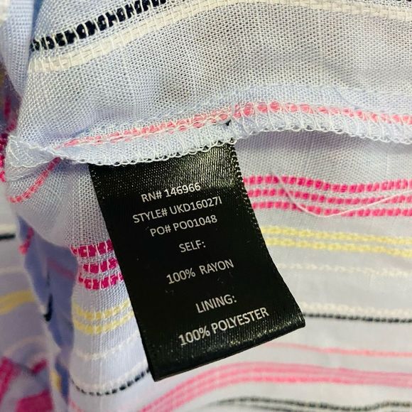 ☀️NWT MIDNIGHT DOLL Stripe Maxi Romper Off-the-Shoulder - Picture 13 of 16